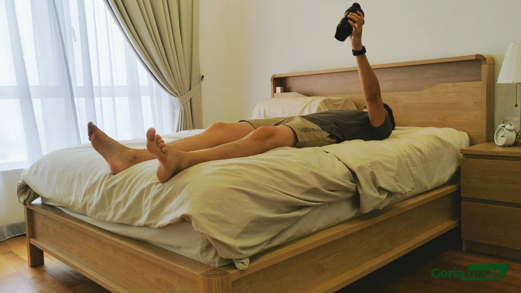 178 Shoulder flexion supine - with weight