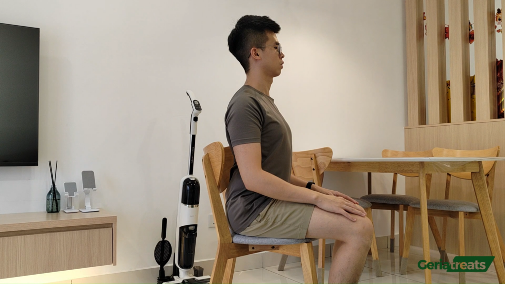 149 Scapula retraction sitting