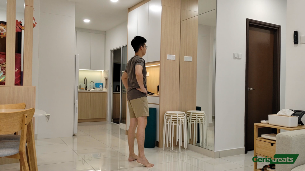 225 Standing weight transfer