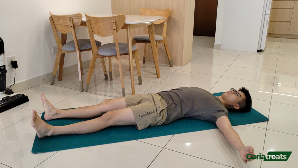163 Shoulder abduction in supine - long lever