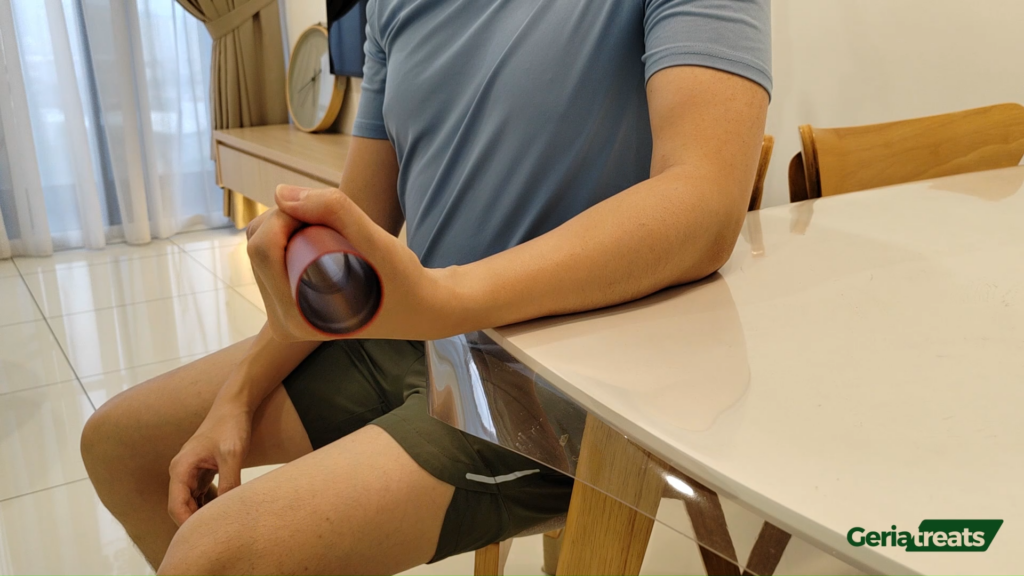 295 Wrist flexion - with weight