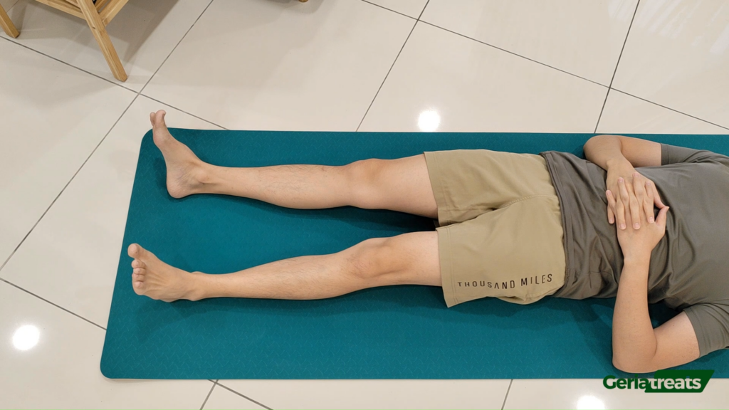 239 Supine hitching hips