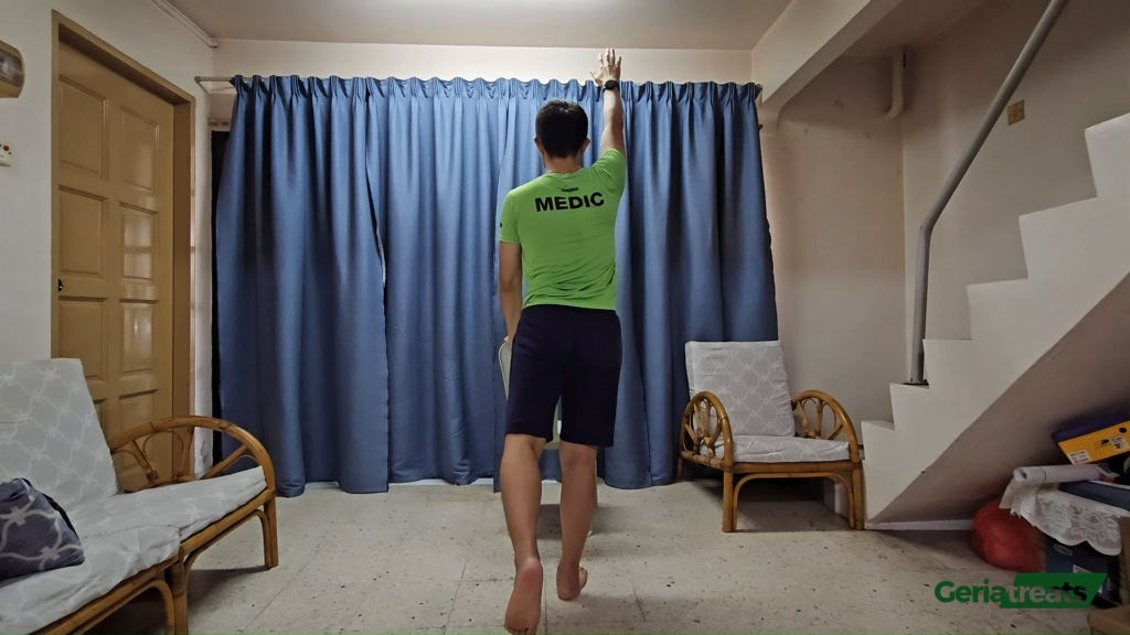 397 Standing Superman with support