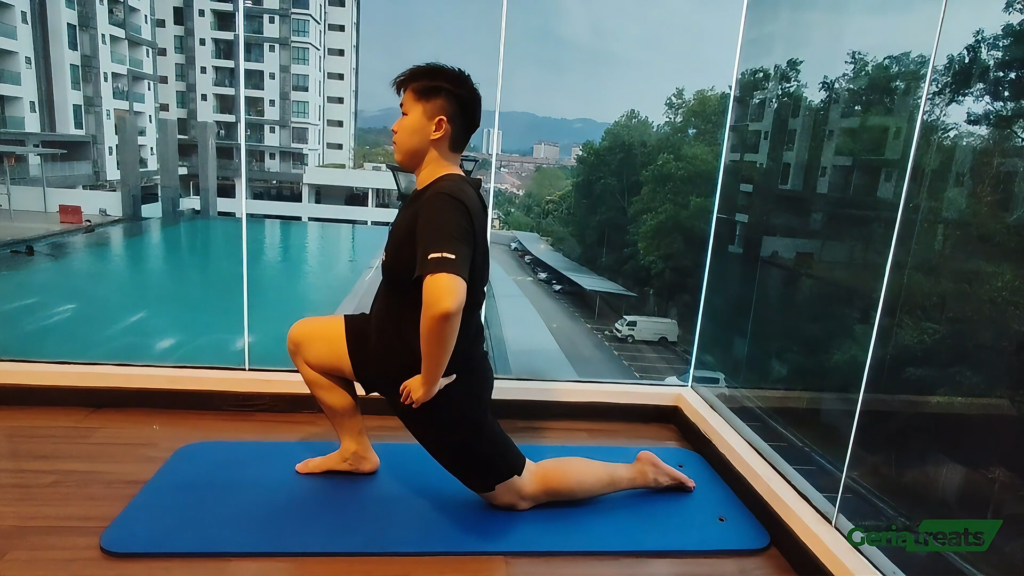 450 Kneeling Hip Flexor Stretch